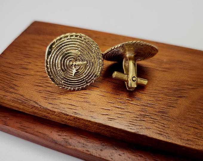 Bronze Cufflinks | Unisex Accessories | Men's Gift - ABOURÉ