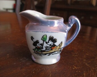 minnie mouse porcelain tea set