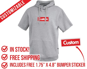 Supreme hoodie custom Etsy