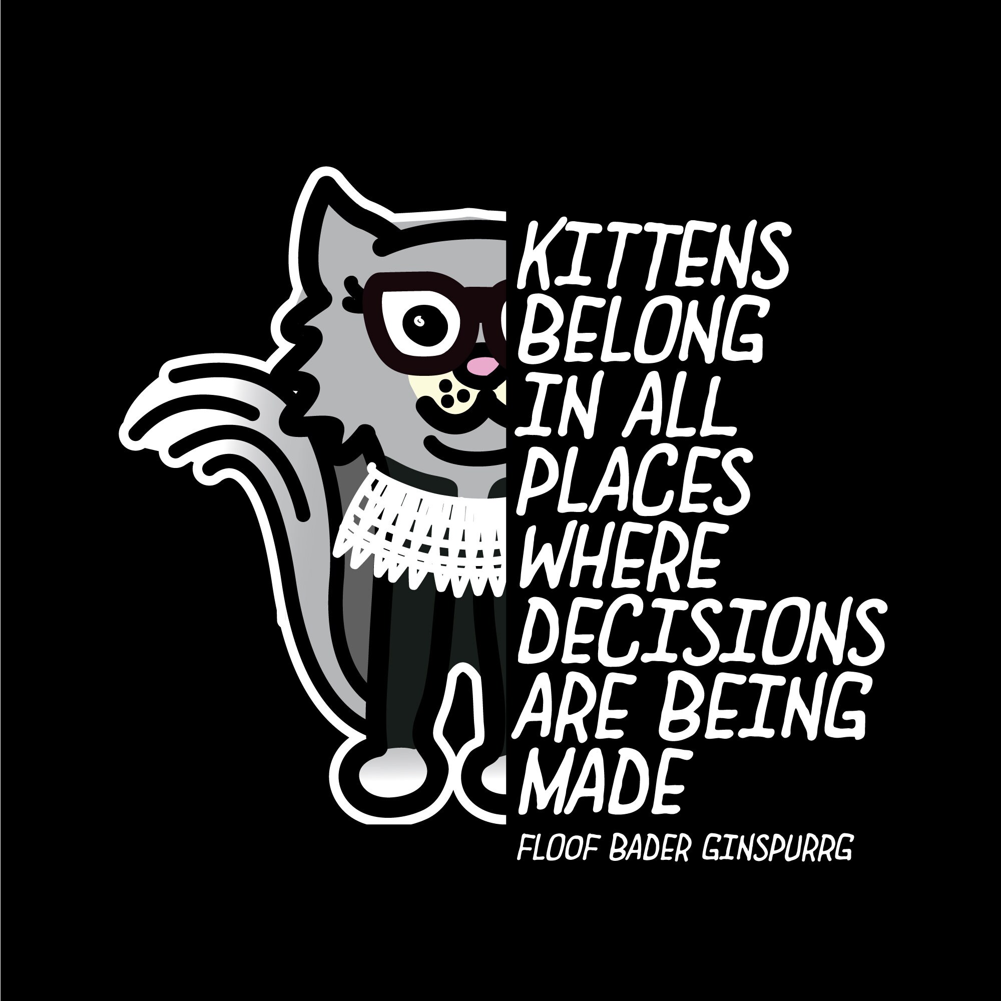 Notorious Rbg T-Shirt - Funny Ruth Bader Ginspurrg Funny Cat Notorious Rbg T-Shirt - Funny Ruth Bader Ginspurrg Funny Cat