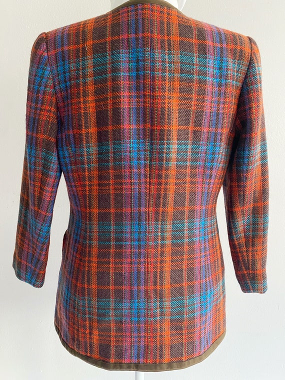 Vintage 1980s 80s Milan D’or Tweed Jacket - image 3