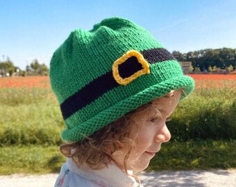 Knit leprechaun hat sale