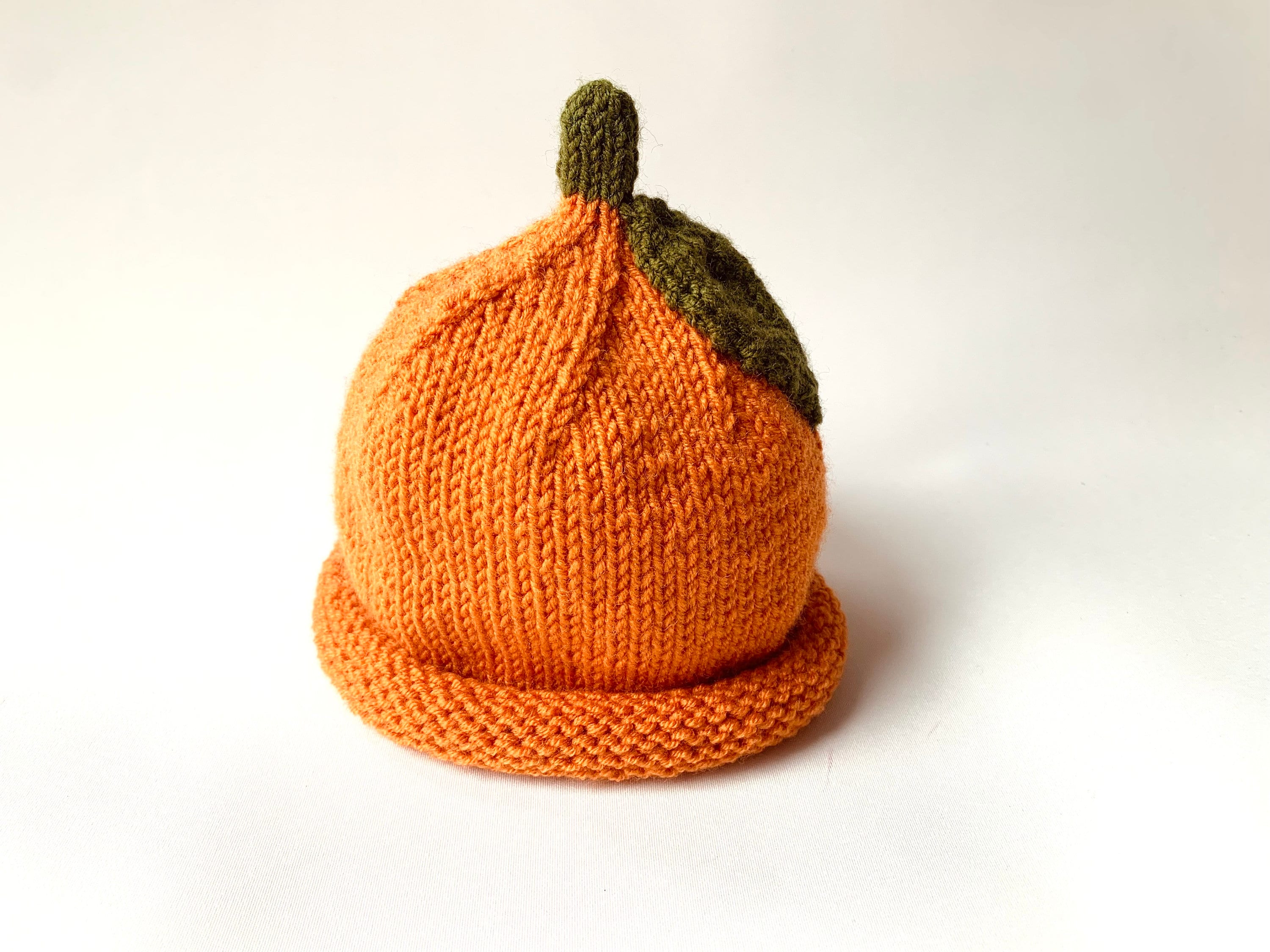 Orange baby hat hot sale