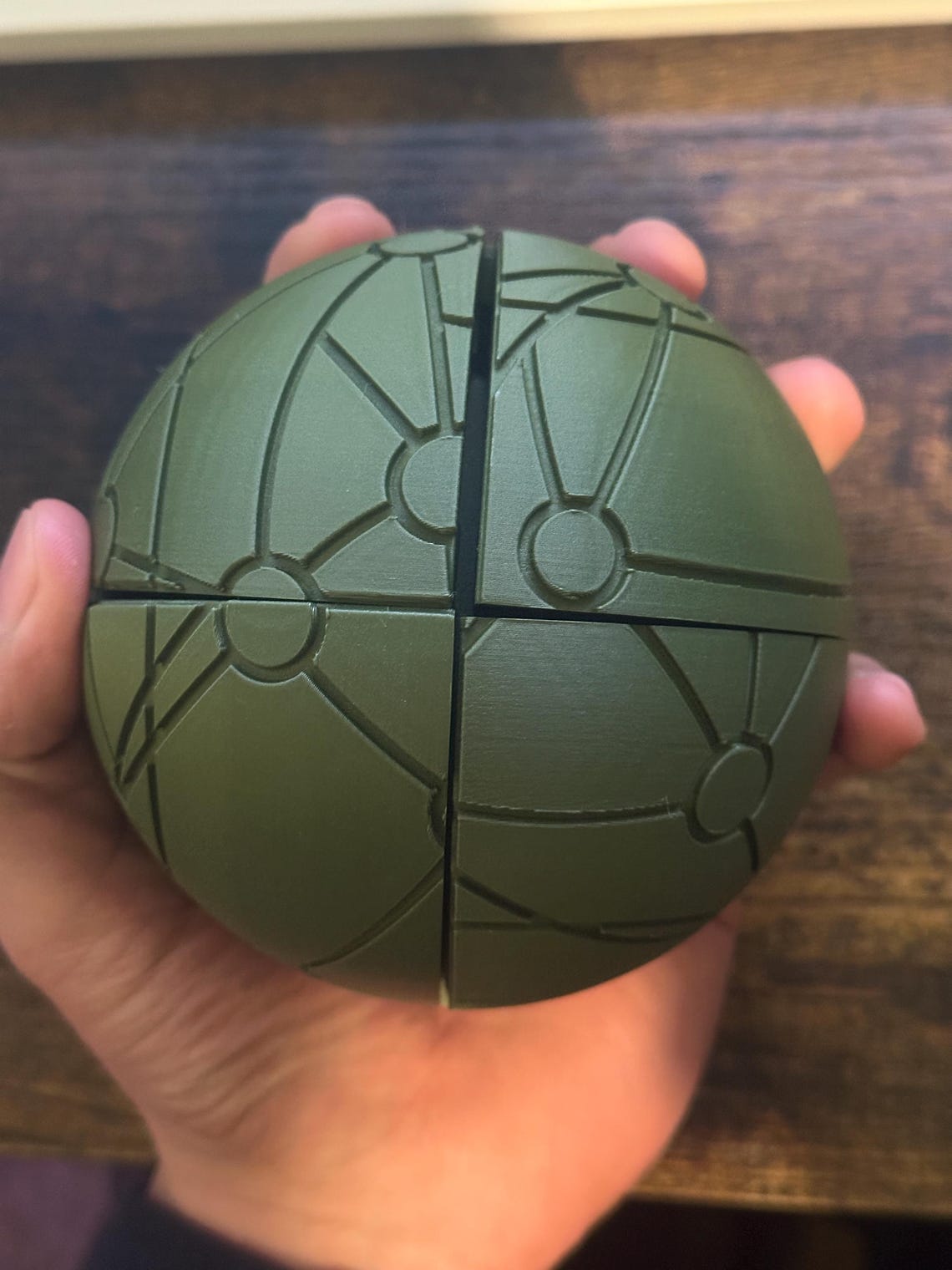 Treasure Planet Star Map Puzzle Cube | 3D Printed Rotating Star Map ...