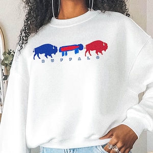 Rookie Buffalo Parade Sweatshirt || Buffalo Football Sweatshirt Allen Football Fan Sweatshirt Lets Go Buffalo Bills Mafia