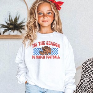 The Season Youth Sweatshirt || Buffalo Football Kids Sweatshirt Buffalo Youth Sweater Lets Go Buffalo Mafia 716 Buffalo Child WNY