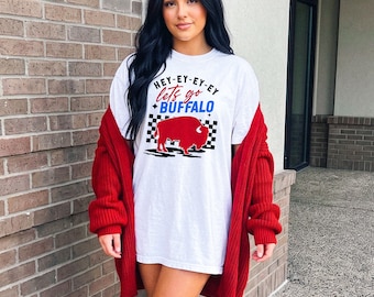 Shout T-Shirt || Buffalo Football Shirt Football Fan T Shirt Lets Go Buffalo Mafia 716 Buffalo Gift WNY New York