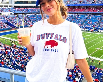 Buffalo Football T-Shirt || Buffalo Football Shirt Football Fan T Shirt Tee Lets Go Buffalo Mafia 716 Buffalo Gift WNY New York