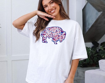 Buffalo Shout QR Code T-Shirt || Buffalo Football Shirt Football Fan T Shirt Tee Lets Go Buffalo Mafia 716 Buffalo Gift WNY New York