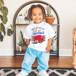Shout Toddler T-Shirt || Buffalo Football Toddler Shirt Buffalo Youth T Shirt Lets Go Buffalo Mafia 716 Buffalo Child WNY