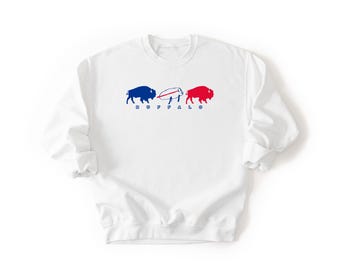 Buffalo Potato Parade Sweatshirt || Buffalo Football Sweatshirt Football Fan Sweater Lets Go Buffalo Mafia 716 Buffalo Gift WNY New York