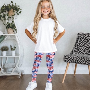 Buffalo Wave Youth Leggings || Buffalo Football Kid Leggings Buffalo Youth Pants Lets Go Buffalo Mafia 716 Buffalo Child WNY