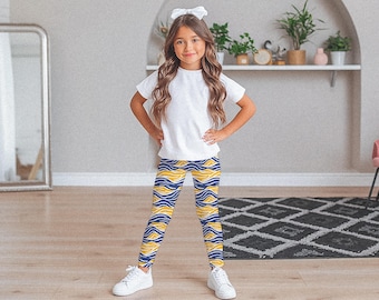 Leggings juveniles Buffalo Hockey Wave // Leggings para niños Buffalo Hockey Pantalones juveniles Buffalo Vamos Buffalo Wagon 716 Buffalo