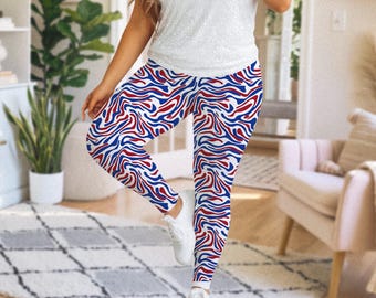 Grote maten voetballegging buffelstrepen || Buffalo voetbal legging volwassenen Buffalo broek Lets Go Buffalo Mafia 716 Buffalo dames WNY