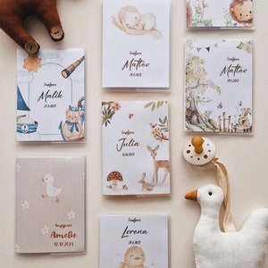 Vaccination certificate cover motifs baby personalized