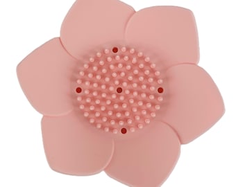 Lotus Silicone Shower Steamer Tray: Long Lasting Soap Dish