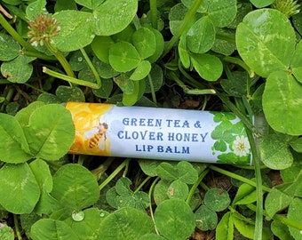 Green Tea and Honey Lip Balm