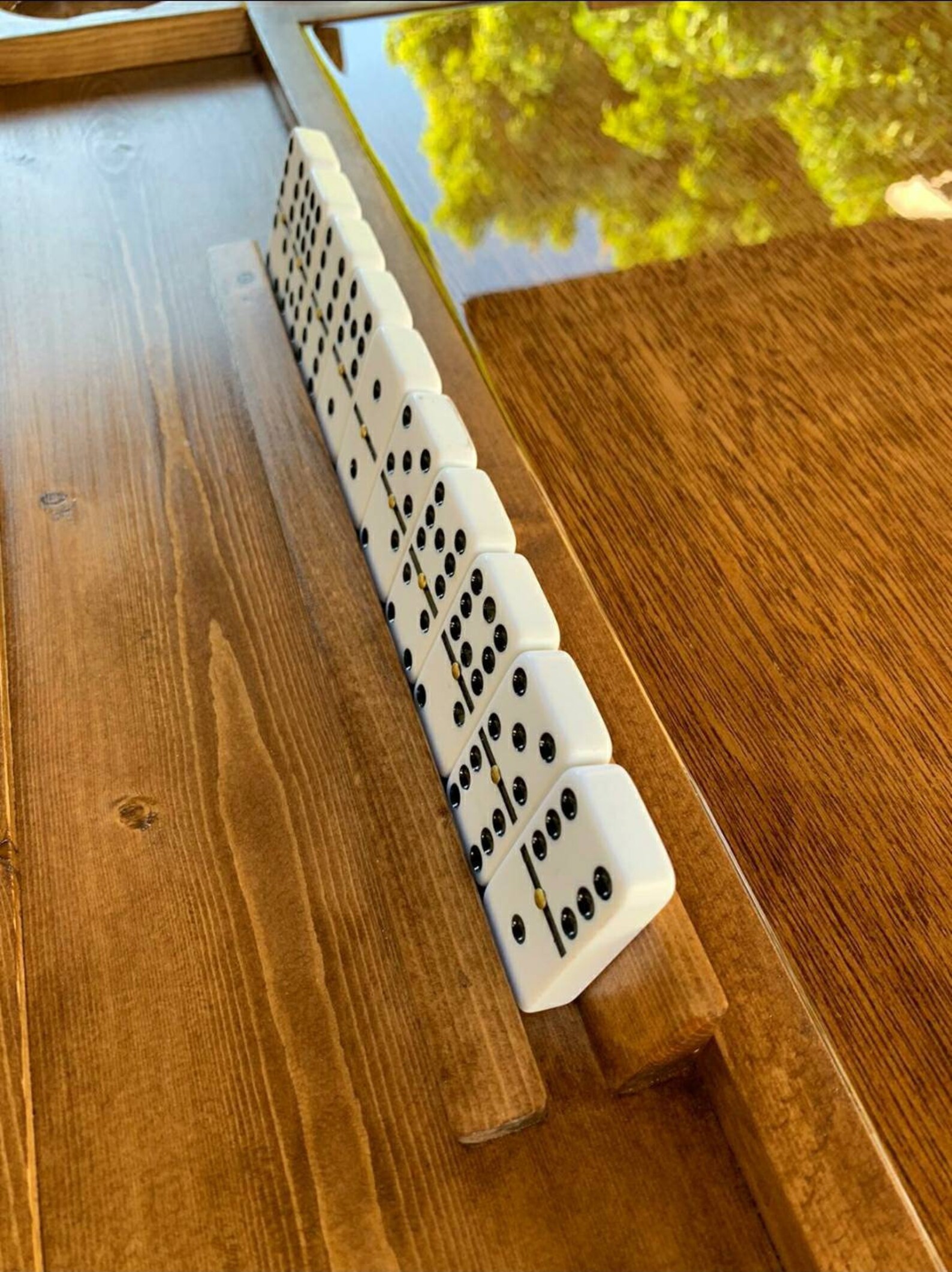 Domino Table Made of Wood With Folding Legs. CAN BE Etsy