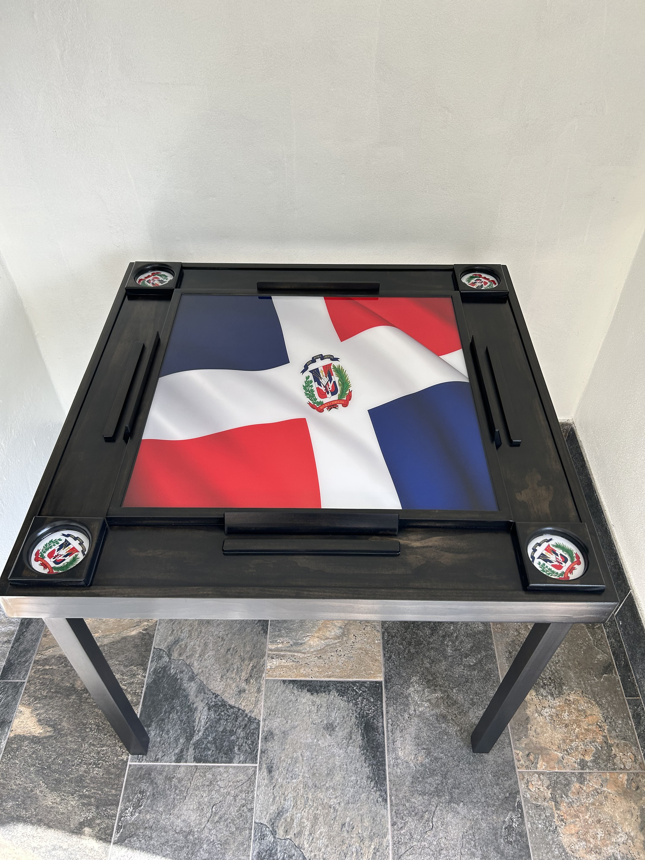 Big Domino Table! 36x36. Handmade in USA