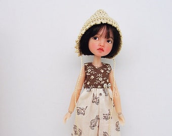 ZORINA, ENOKI  Kitten Overall Outfit for LitaChan Zorina 8.6" Irrealdoll Enoki 8.6"