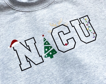NICU Christmas - Holiday PNG - Winter Season Nurse - Nurse PNG - Cricut Downloadable File