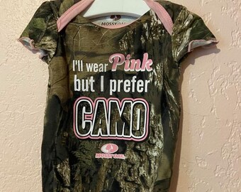 mossy oak onesie girl