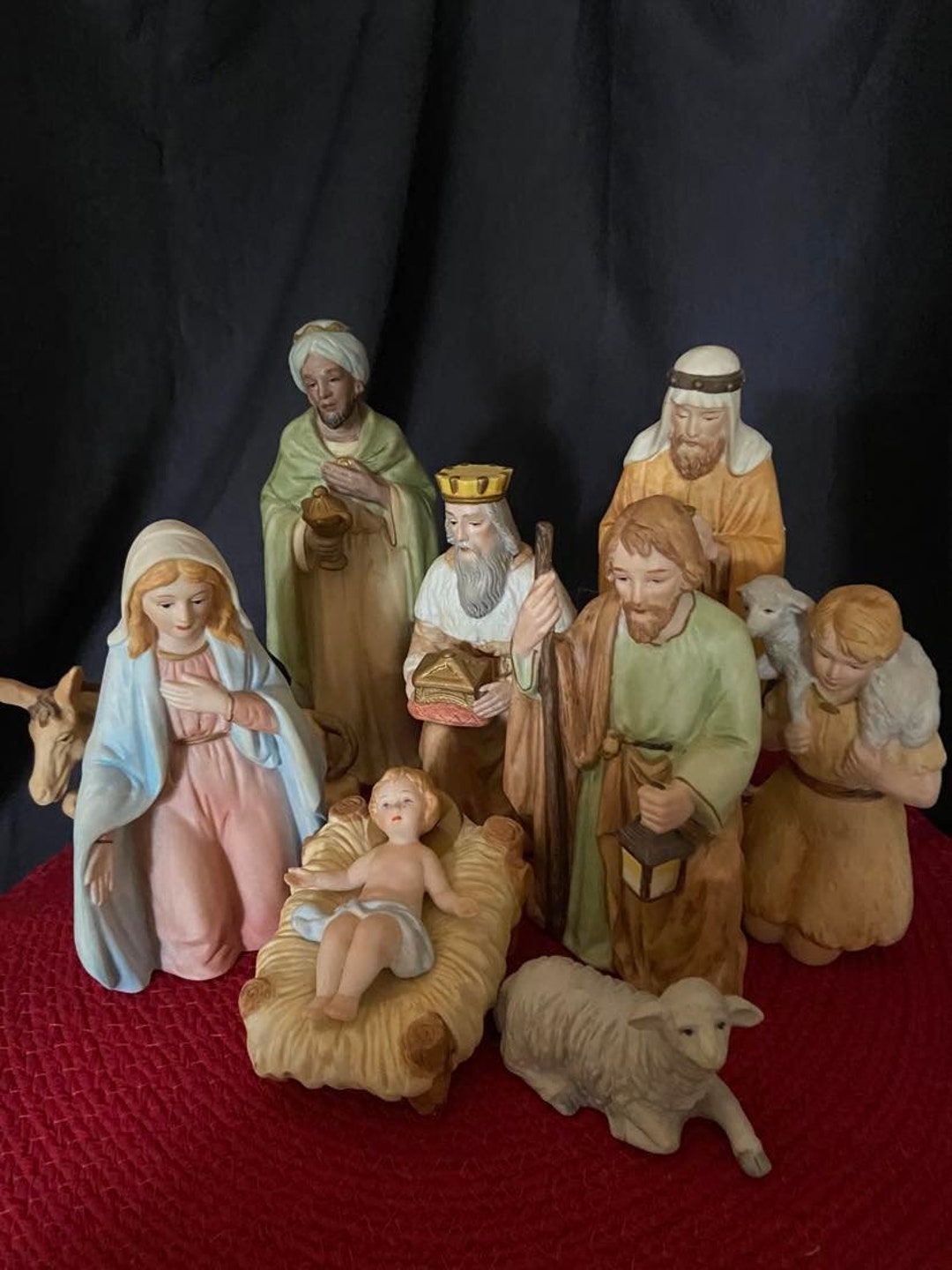 9 Piece Home Interior Nativity Set - Etsy