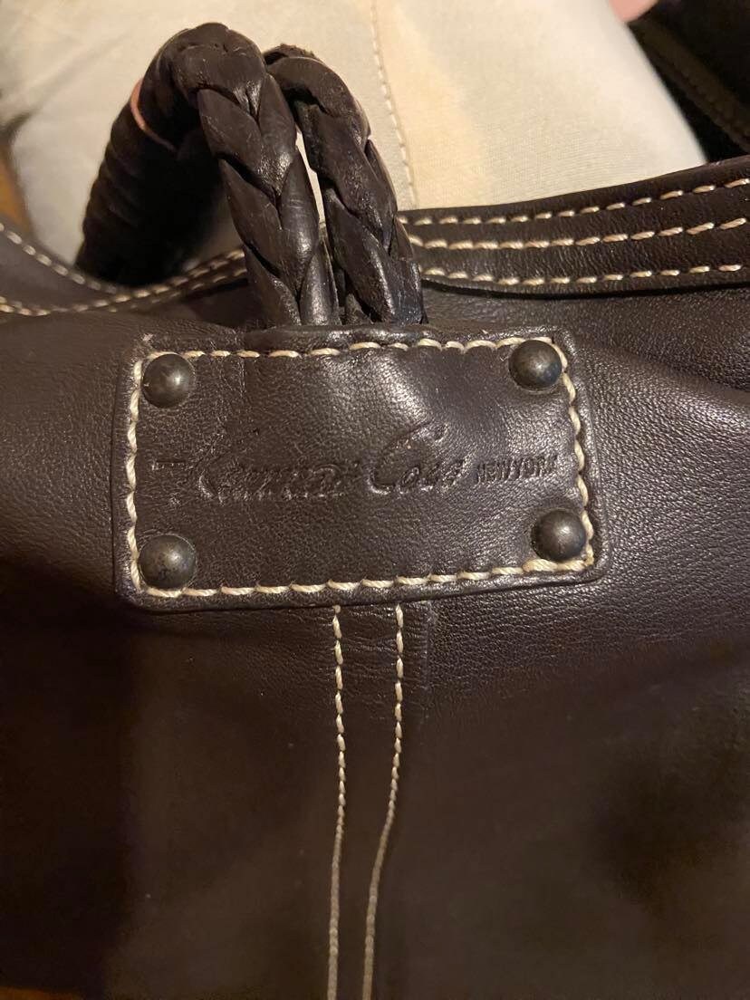 CUSTOM kenneth cole leather handbag tattoo hand painted purse heart true  love