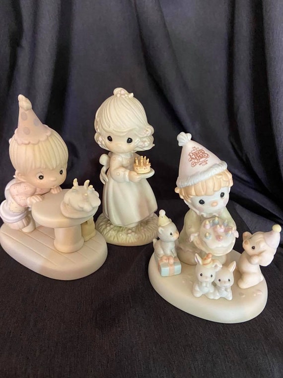 Precious Moments Birthday Figurines Etsy
