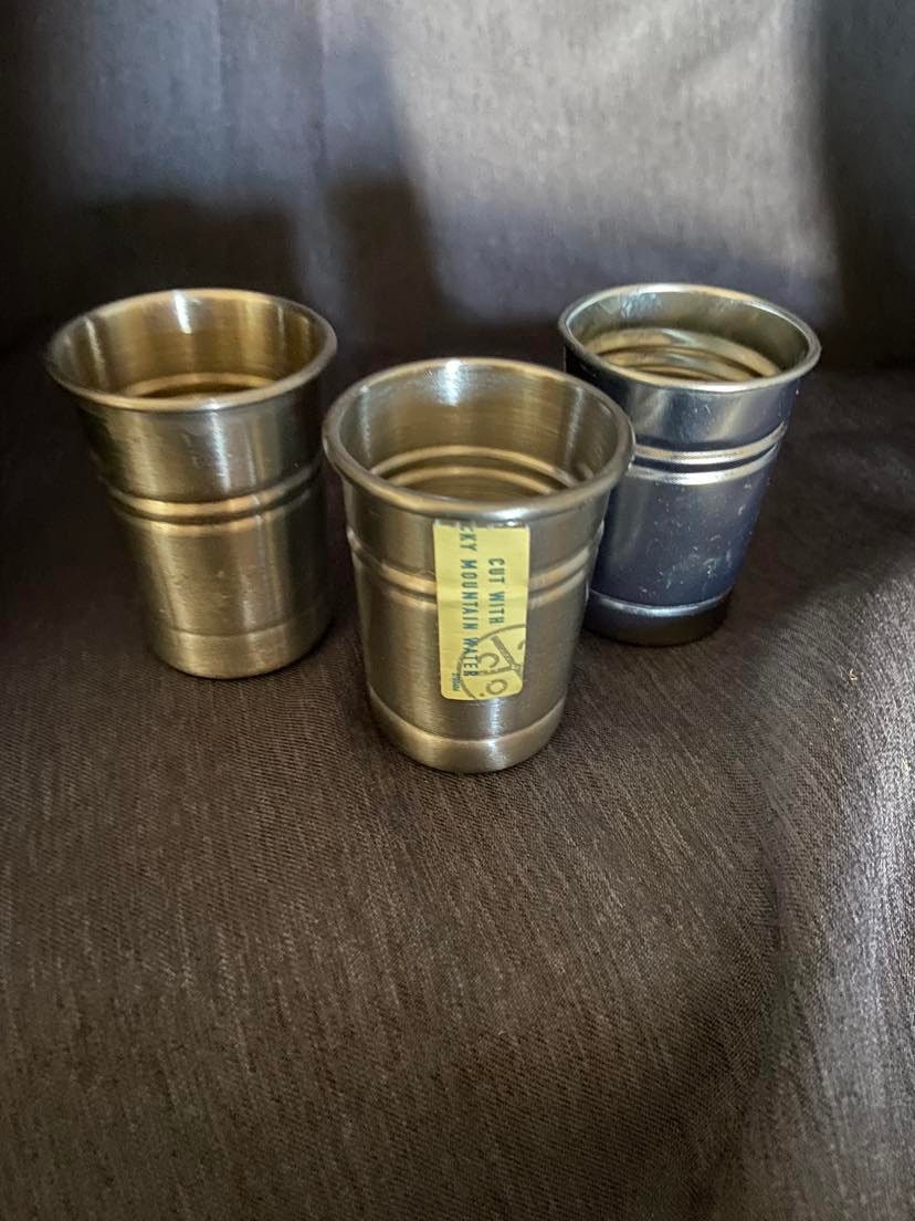 TCCO Metal Shot Glasses 