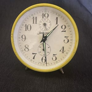 Vintage jerger Mechanical Clock