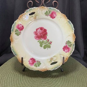 Lusterware Germany Cake Plate