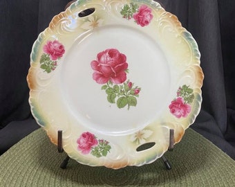 Lusterware Germany Cake Plate