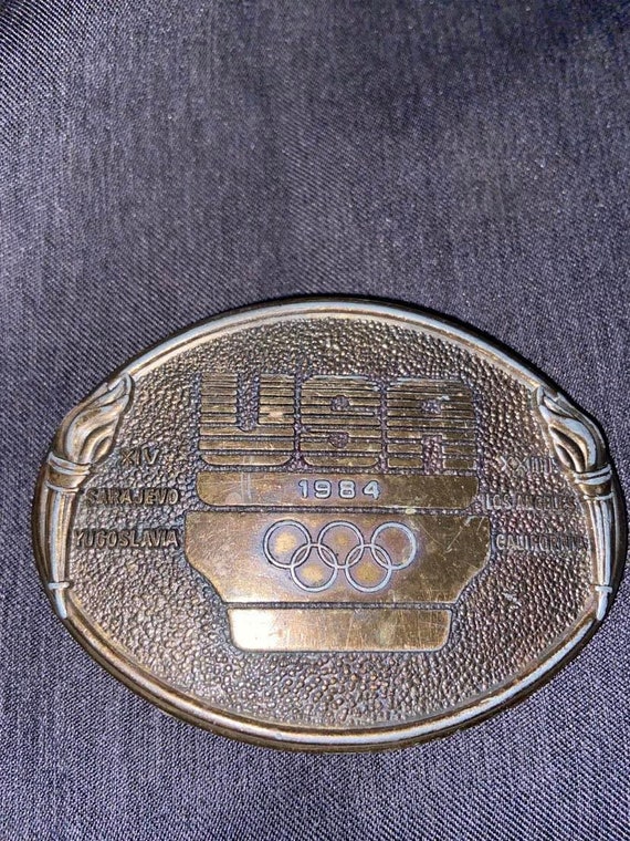 1984 Olympic Belt Buckle