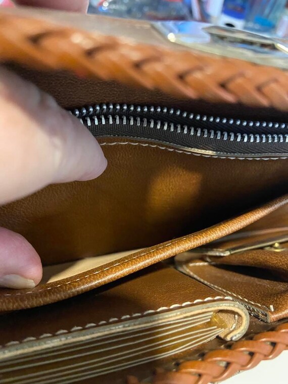 Hand Tooled Leather Wallet - image 5