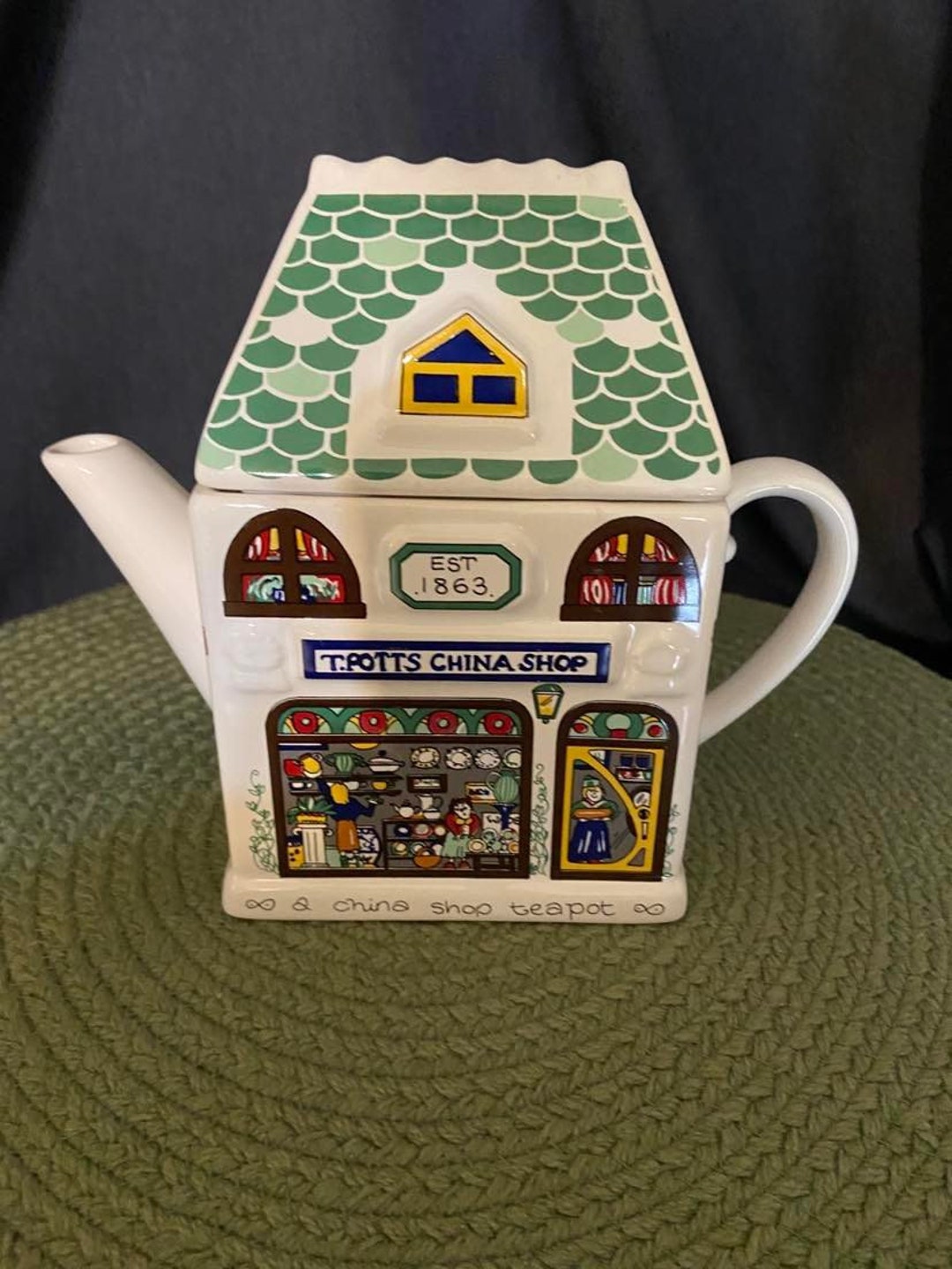 English Life Wade Teapot T. Potts China Shop Etsy