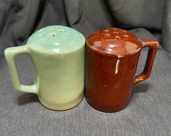 Vintage Pottery Salt & Pepper Shakers