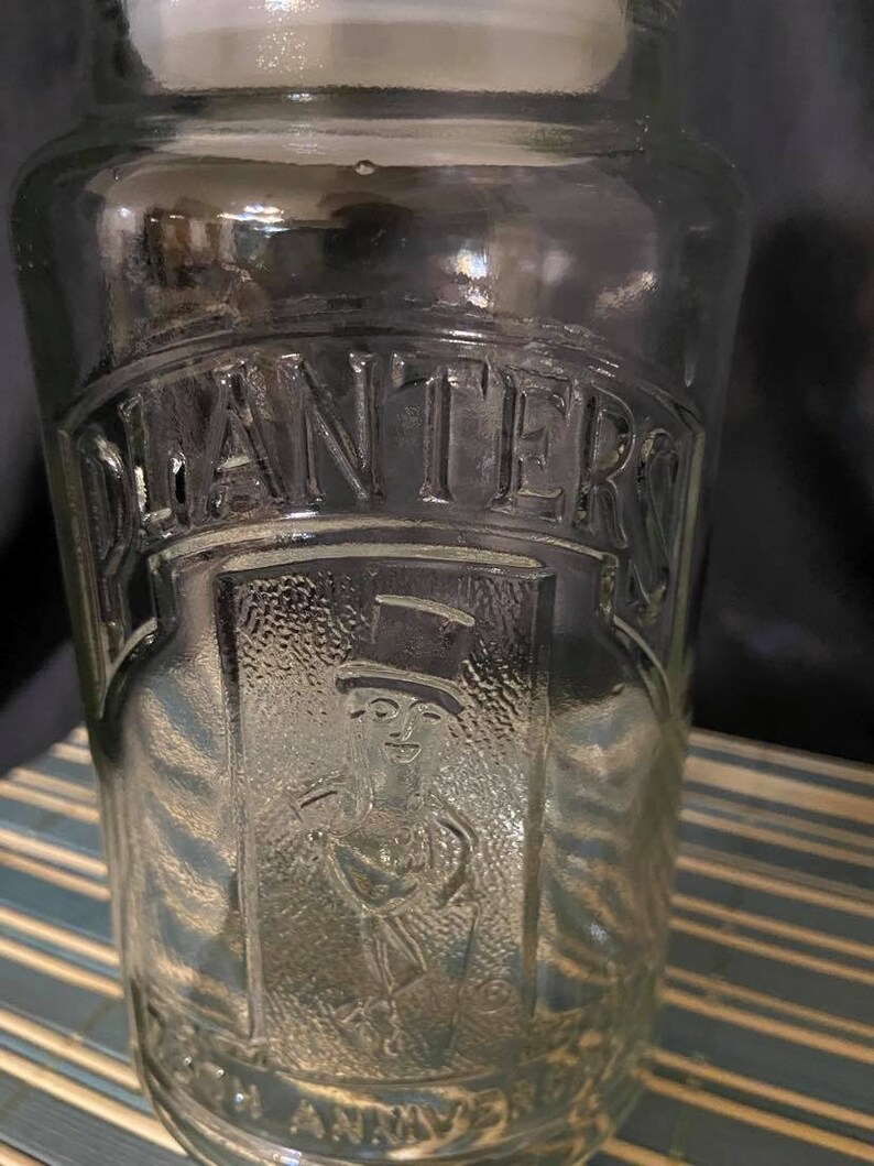 Planters Peanuts 75th Anniversary Jar Etsy