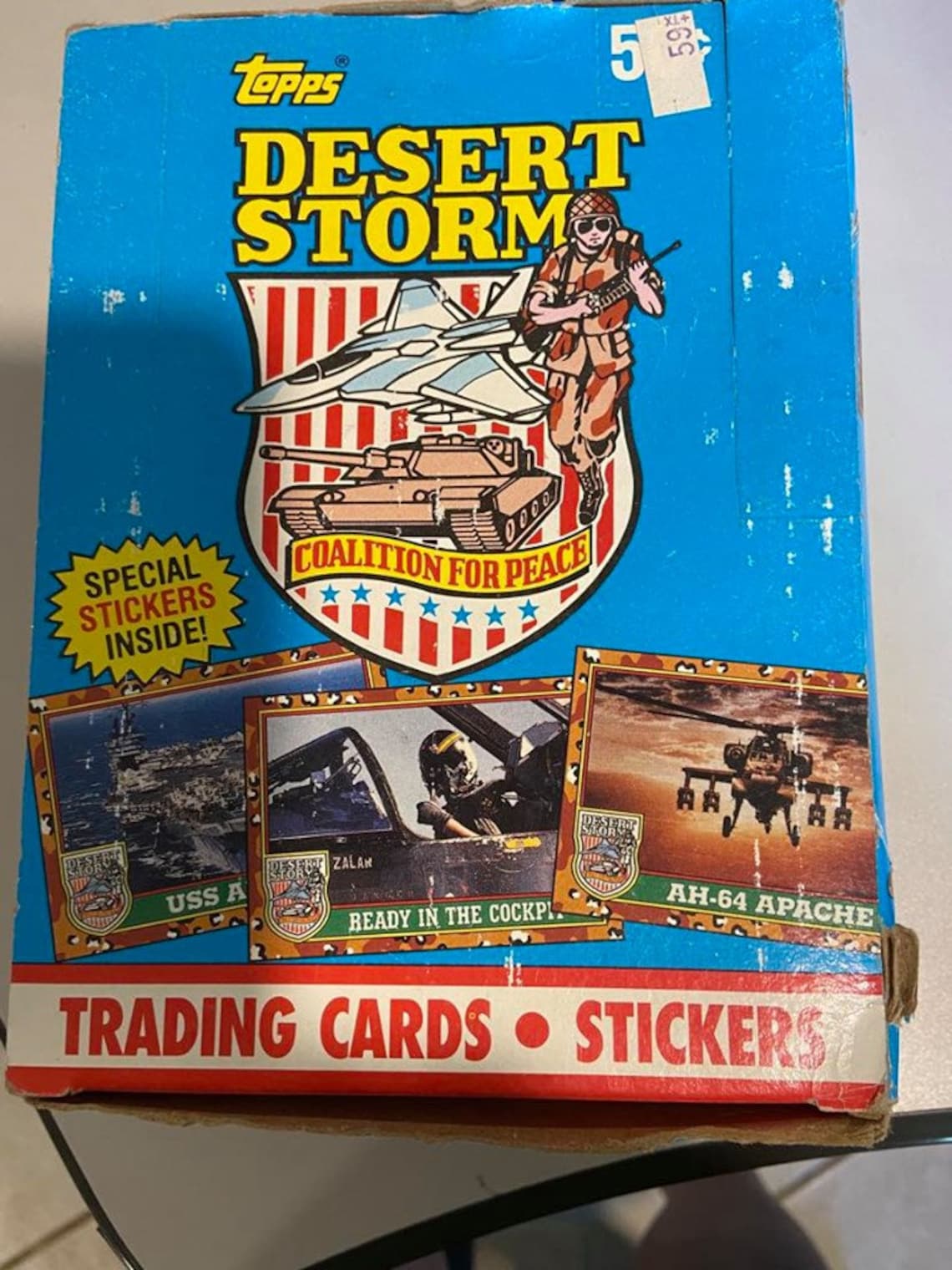 1991 Desert Storm Trading Cards Unopened Boxes Etsy