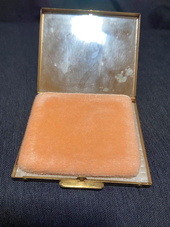 Silver and Gold Mirrored Compact - image 3