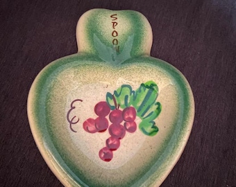 California Provincial Pottery Spoon Rest