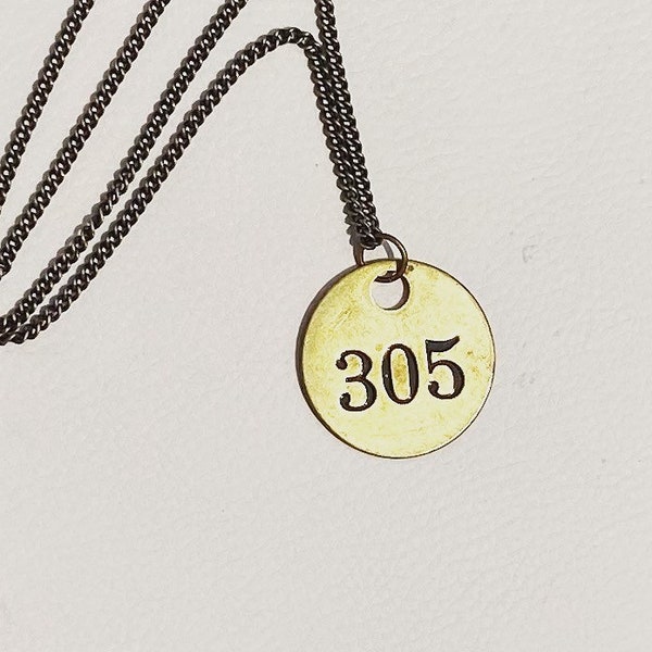 Miners Tag Necklace