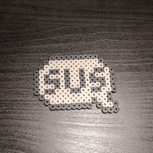 Among Us Dead Half Body Gaming Inspired Fuse Beads Etsy