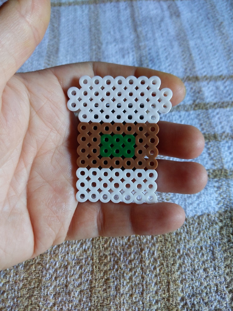 Starbucks Coffee Cup Inspired Fuse Beads Keychain or Etsy