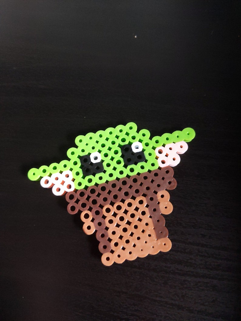 Baby Alien Inspired Fuse Beads Keychain or Etsy