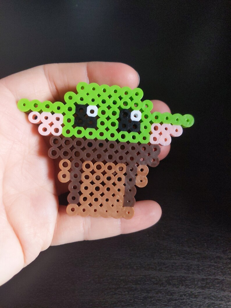 Baby Alien Inspired Fuse Beads Keychain or Etsy