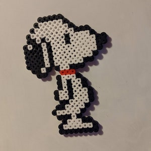 White Dog Inspired - Fuse Beads | Magnet