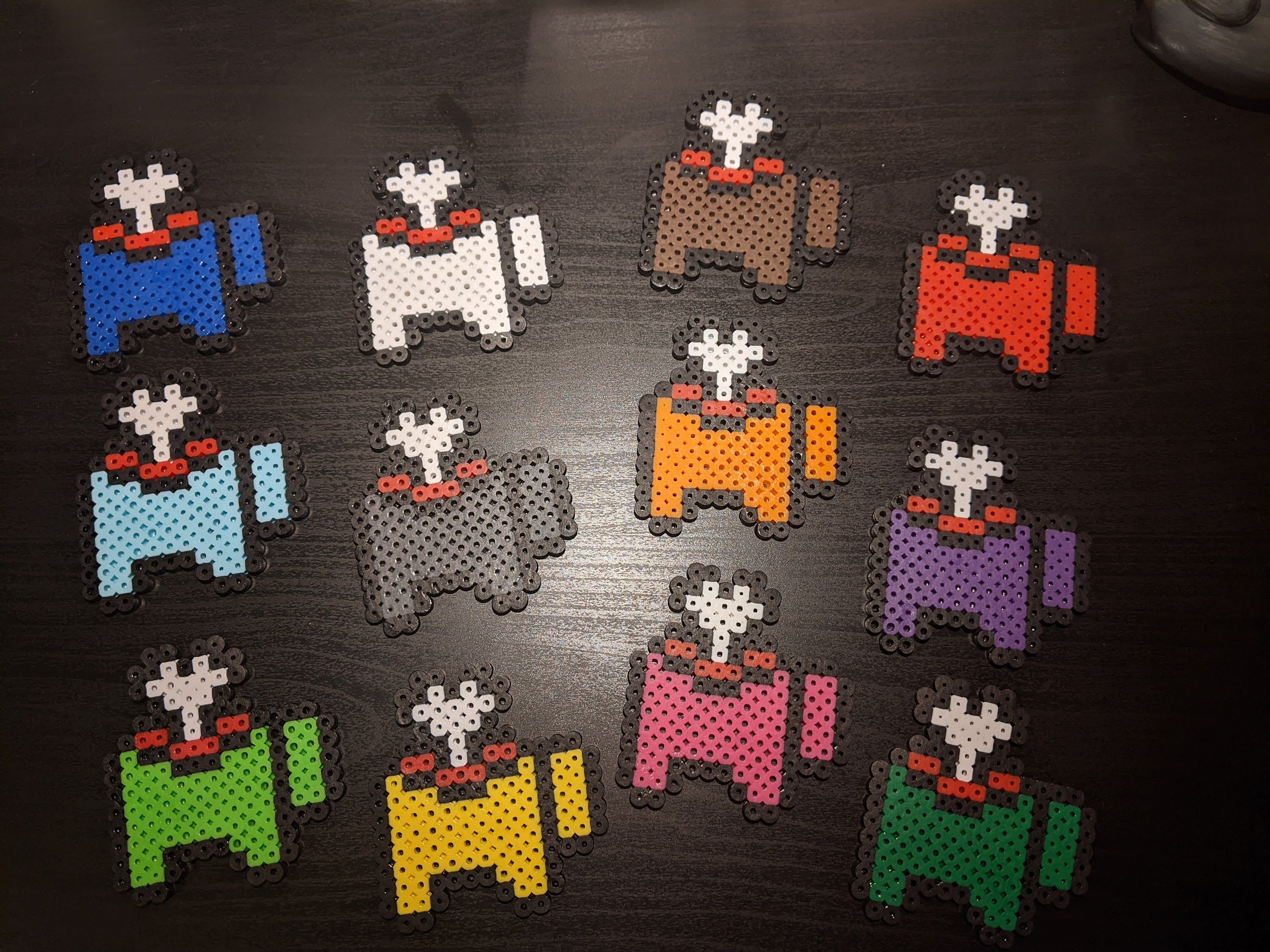 Among Us Dead Half-Body Gaming Inspired Fuse Beads | Etsy