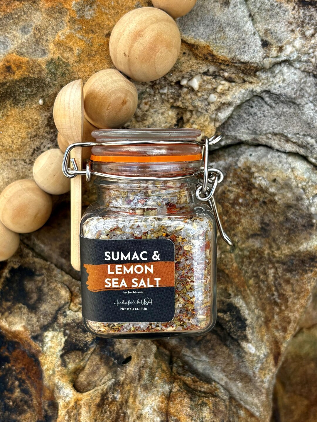 Sumac Salt Sumac & Lemon Sea Salt - Etsy