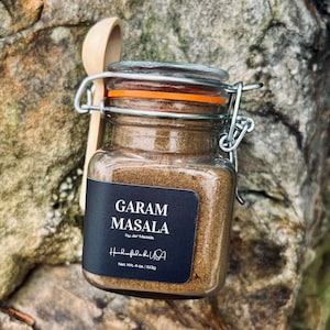 Gourmet Garam Masala - Handcrafted. authentic Indian spice blend, perfect for adding flavor to any dish!